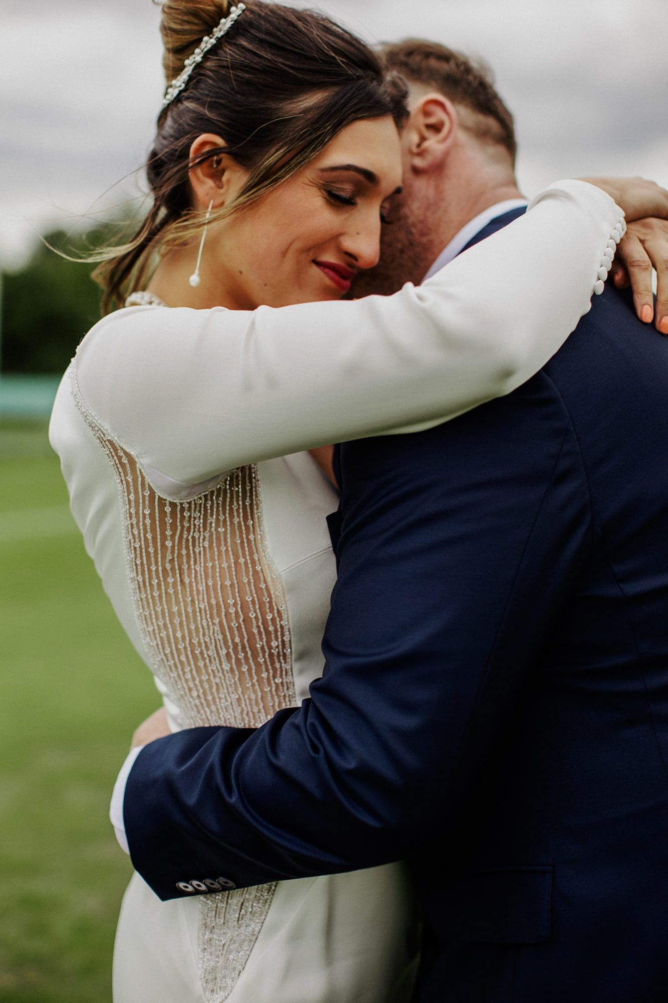 wedding at Shenley Cricket club