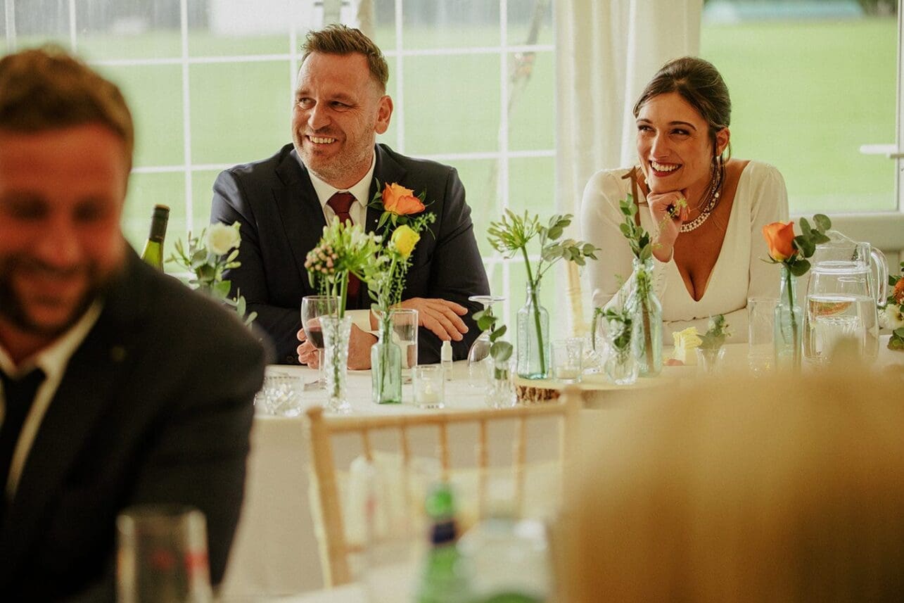 wedding at Shenley Cricket club