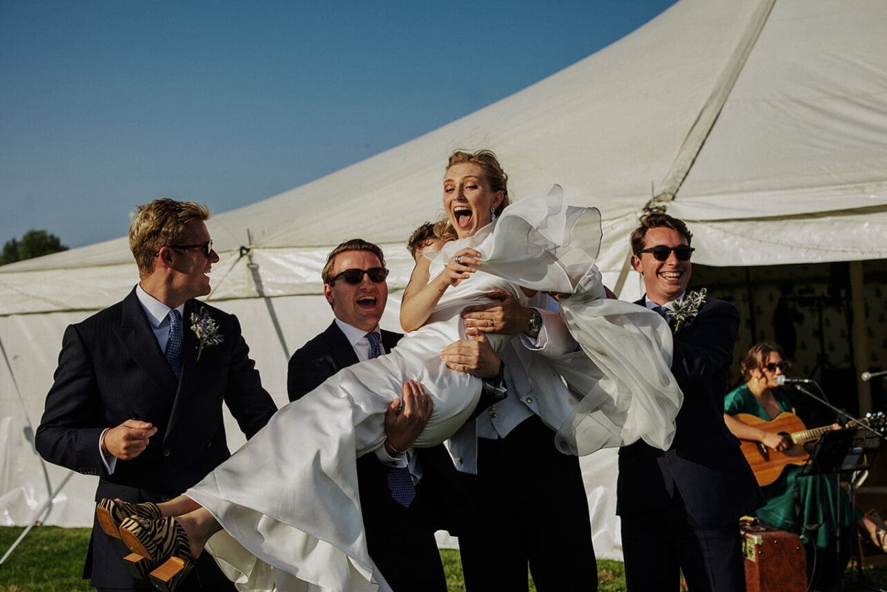 Documentary wedding photographer